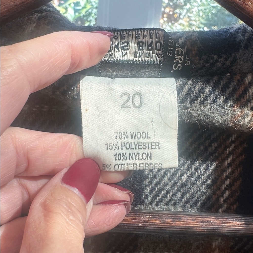 Brooks Brothers Wool Blend Coat - Picture 3 of 8